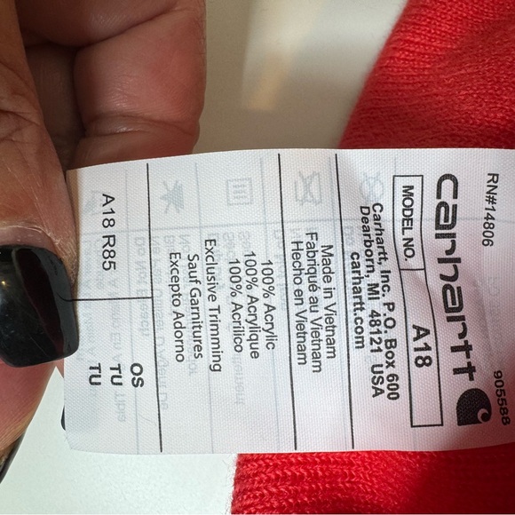 Carhartt Acrylic Winter Knit Cap unisex - Picture 3 of 5